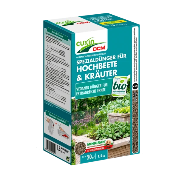 SPEZIALDÜNGER FÜR HOCHBEETE & KRÄUTER