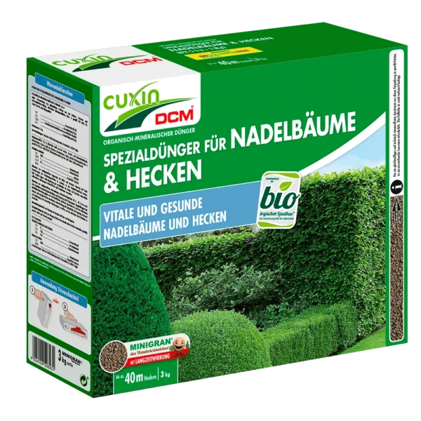 SPEZIALDÜNGER FÜR NADELBÄUME & HECKEN